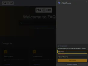 FAQ Hub gallery image