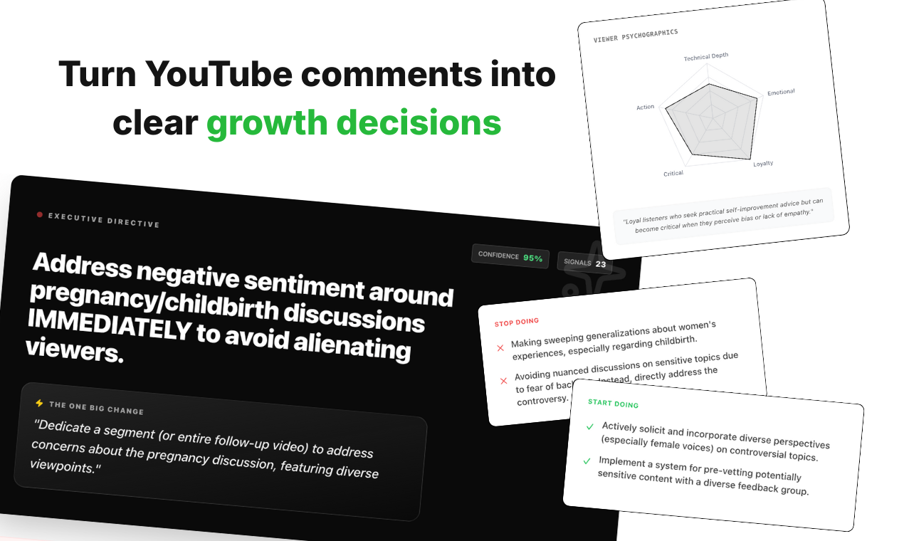 GetSentimate - Screenshot 2 showing product features and functionality