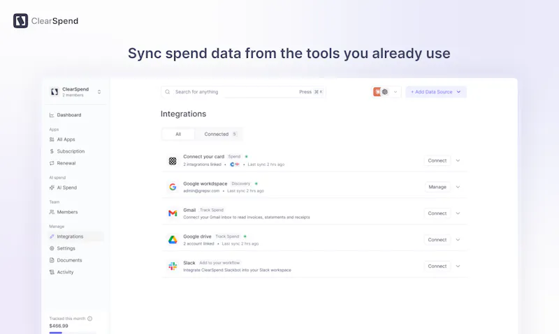 ClearSpend AI screenshot 5