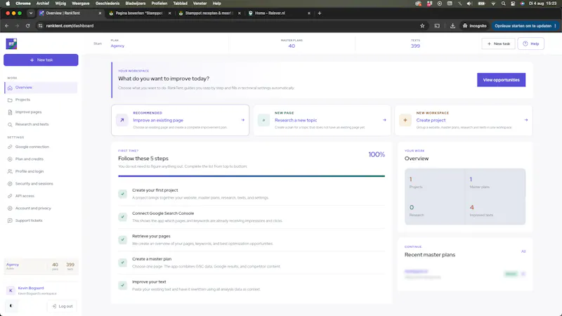 RankTent screenshot 3