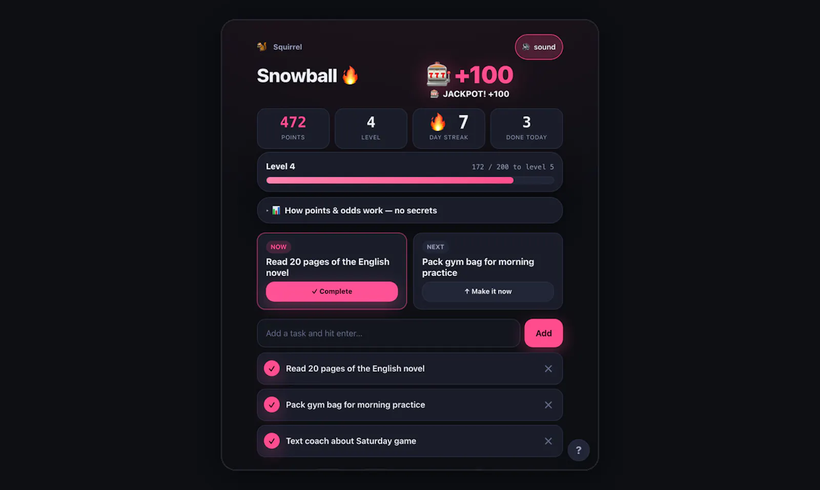 Squirrel  screenshot 2