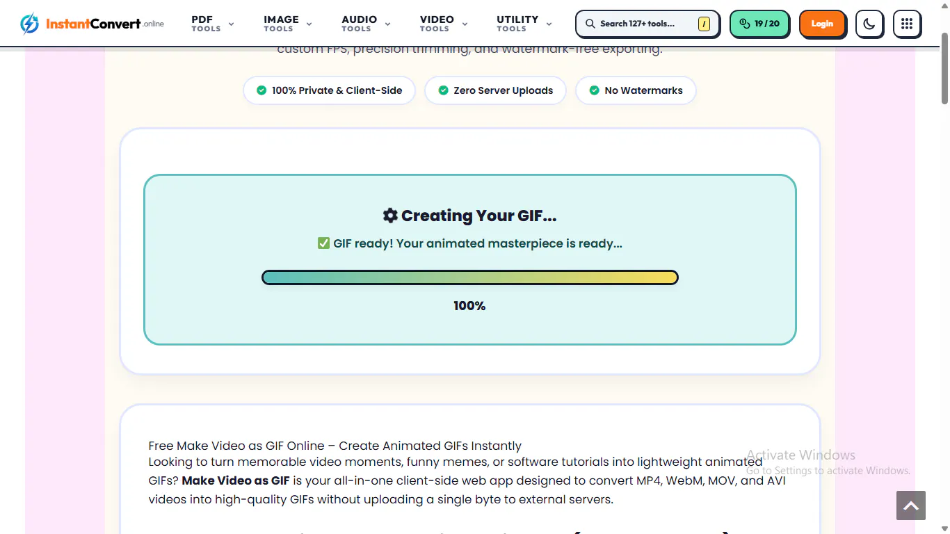 Video Gif maker  gallery image