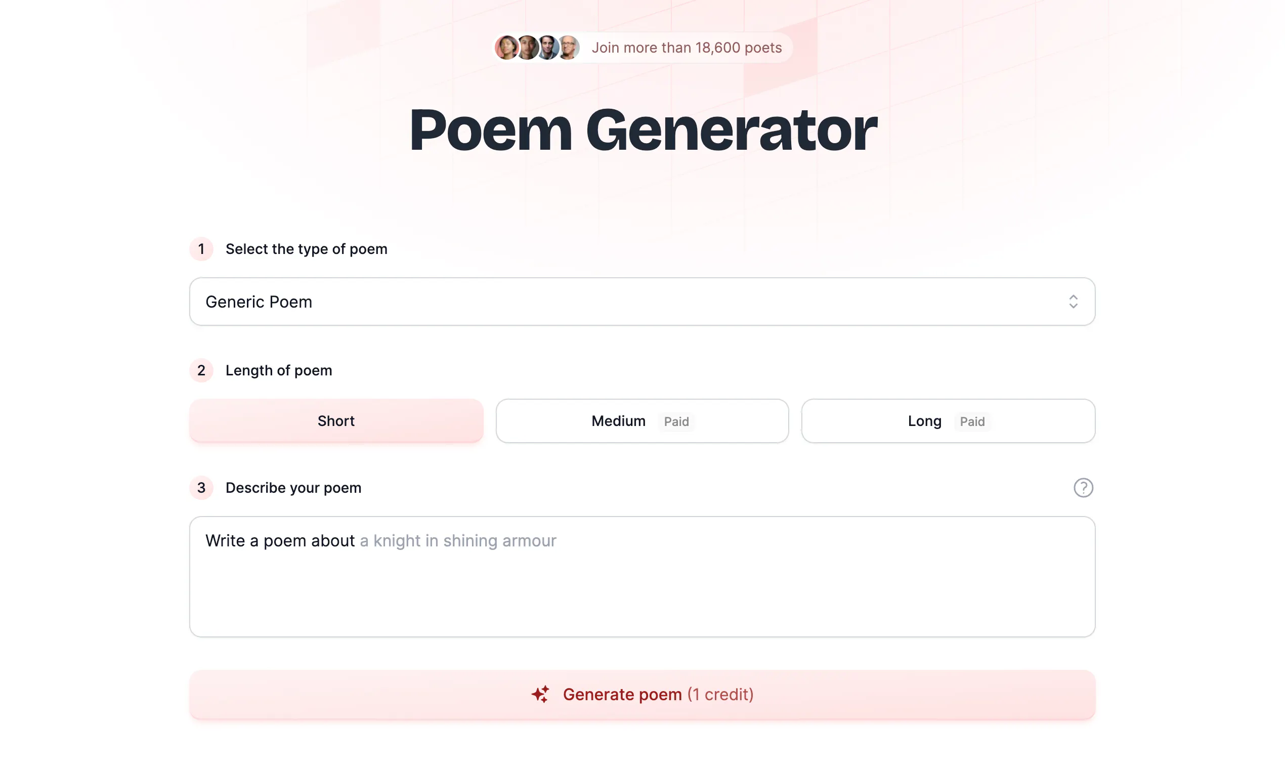 AI Poem Generator gallery image