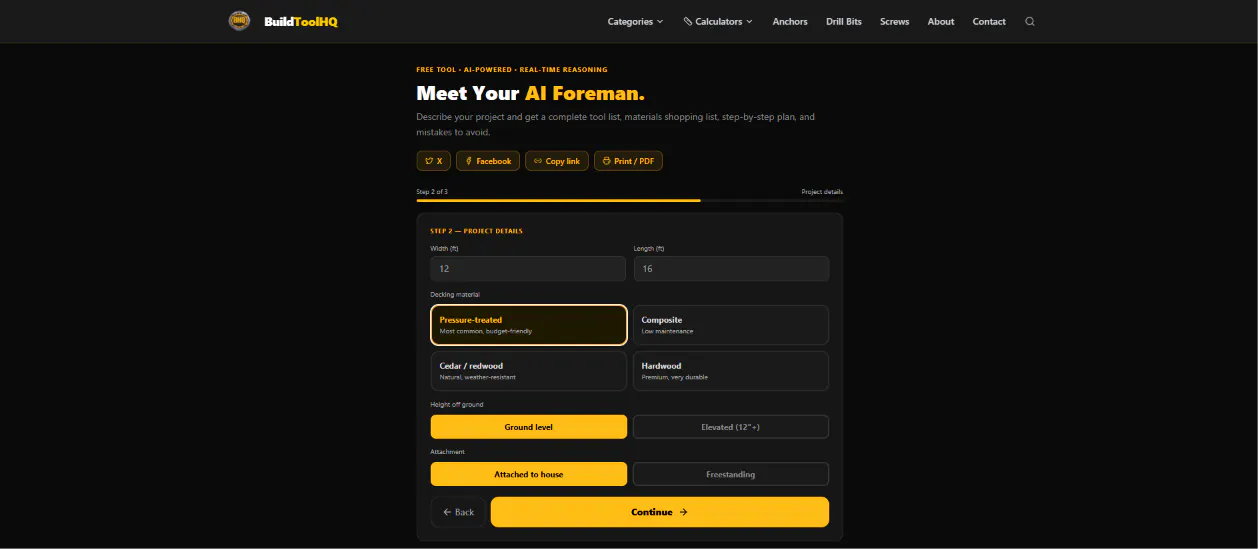 AI Foreman — Free AI Project Planner  gallery image
