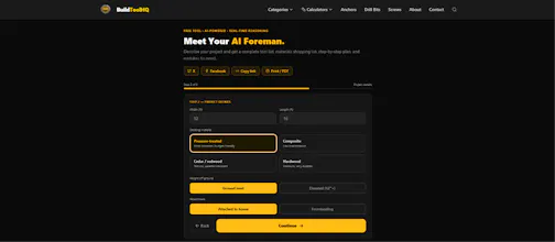 AI Foreman — Free AI Project Planner gallery image