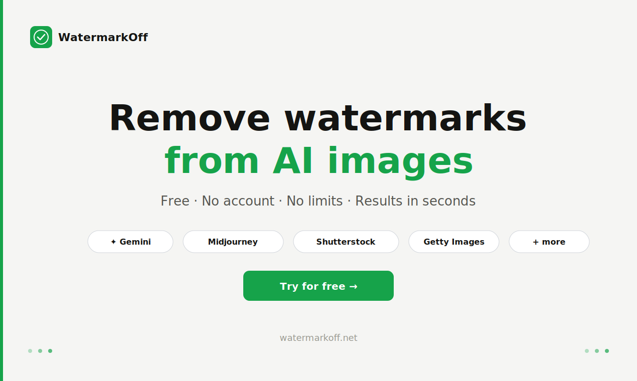 WatermarkOff gallery image