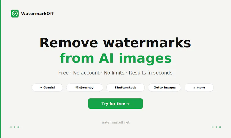 WatermarkOff screenshot 4