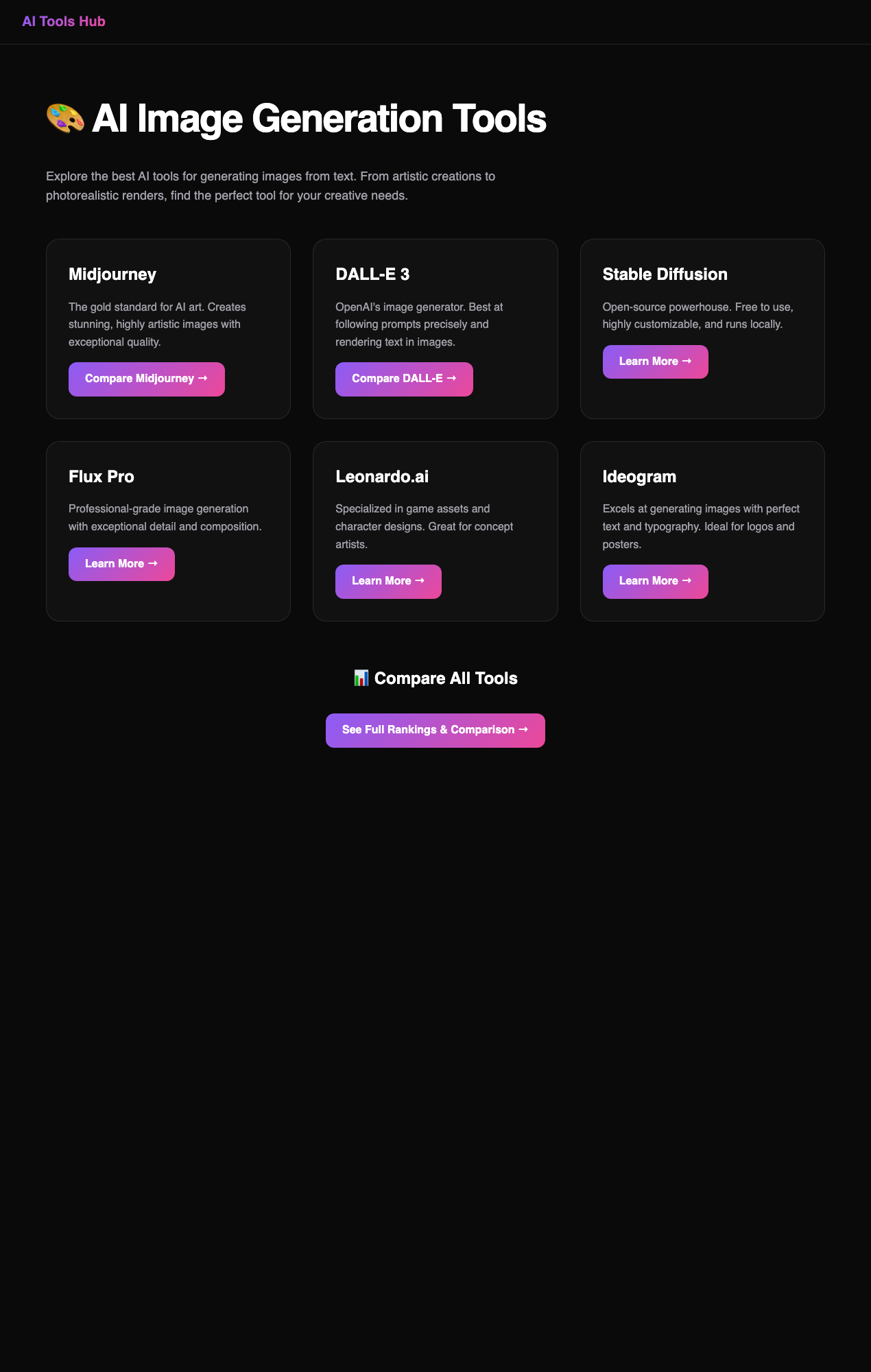 AI Tools Hub gallery image