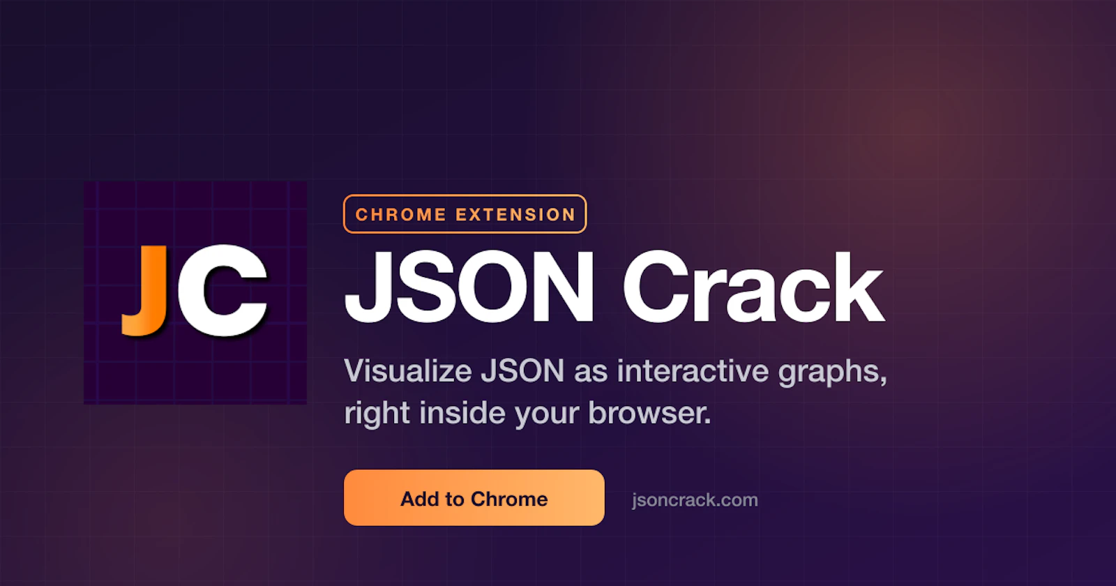 JSON Crack Chrome Extension screenshot 1