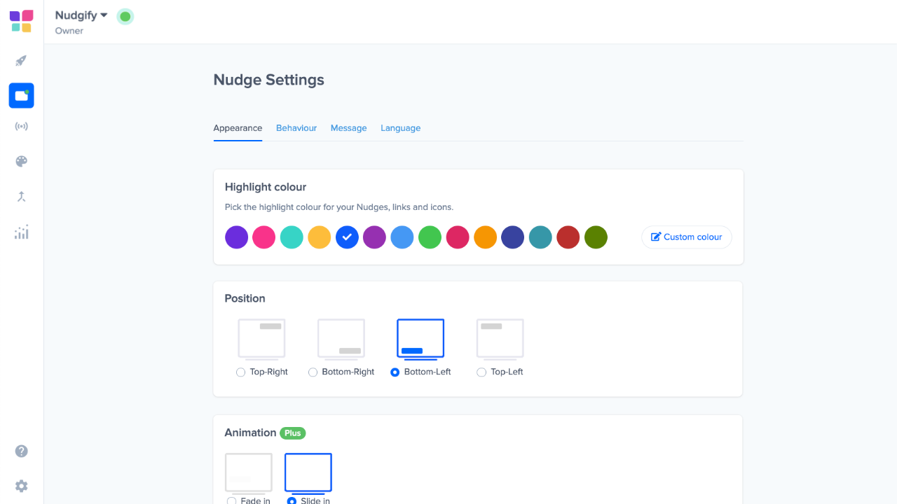 Mídia 7 de Nudgify Lifetime Deal - Obtenha prova social, para a vida