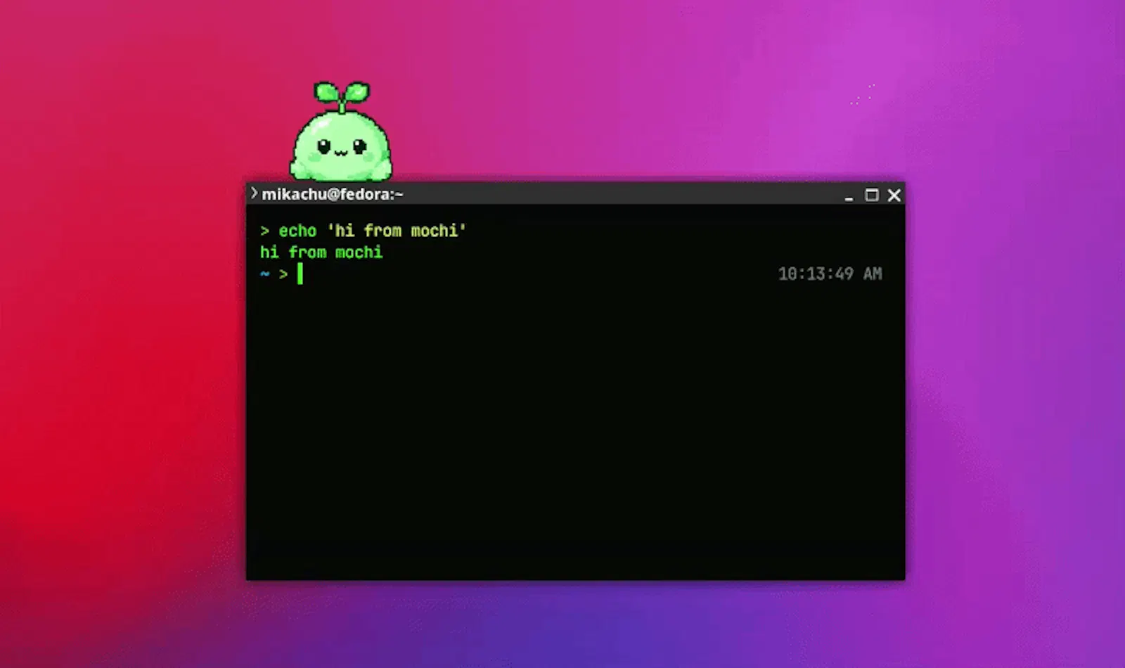 Mochi screenshot 2