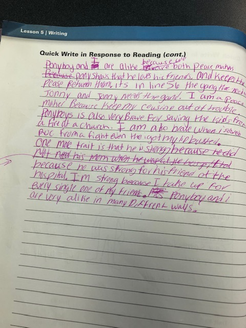  Chat noir and Marientte texting