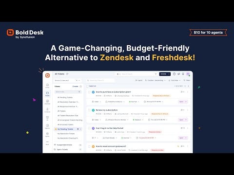 startuptile BoldDesk-Game-Changer: Better than Zendesk & Freshdesk 50% of cost!