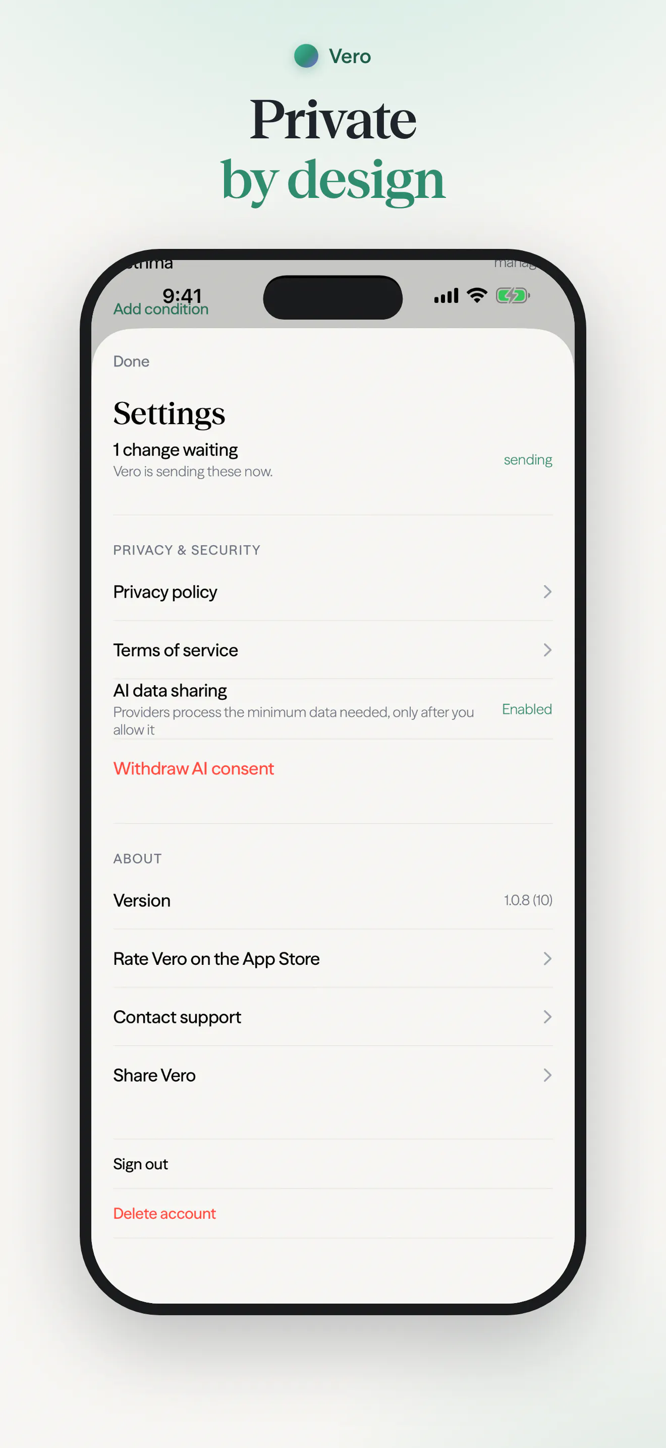 Vero: AI Health Assistant gallery image