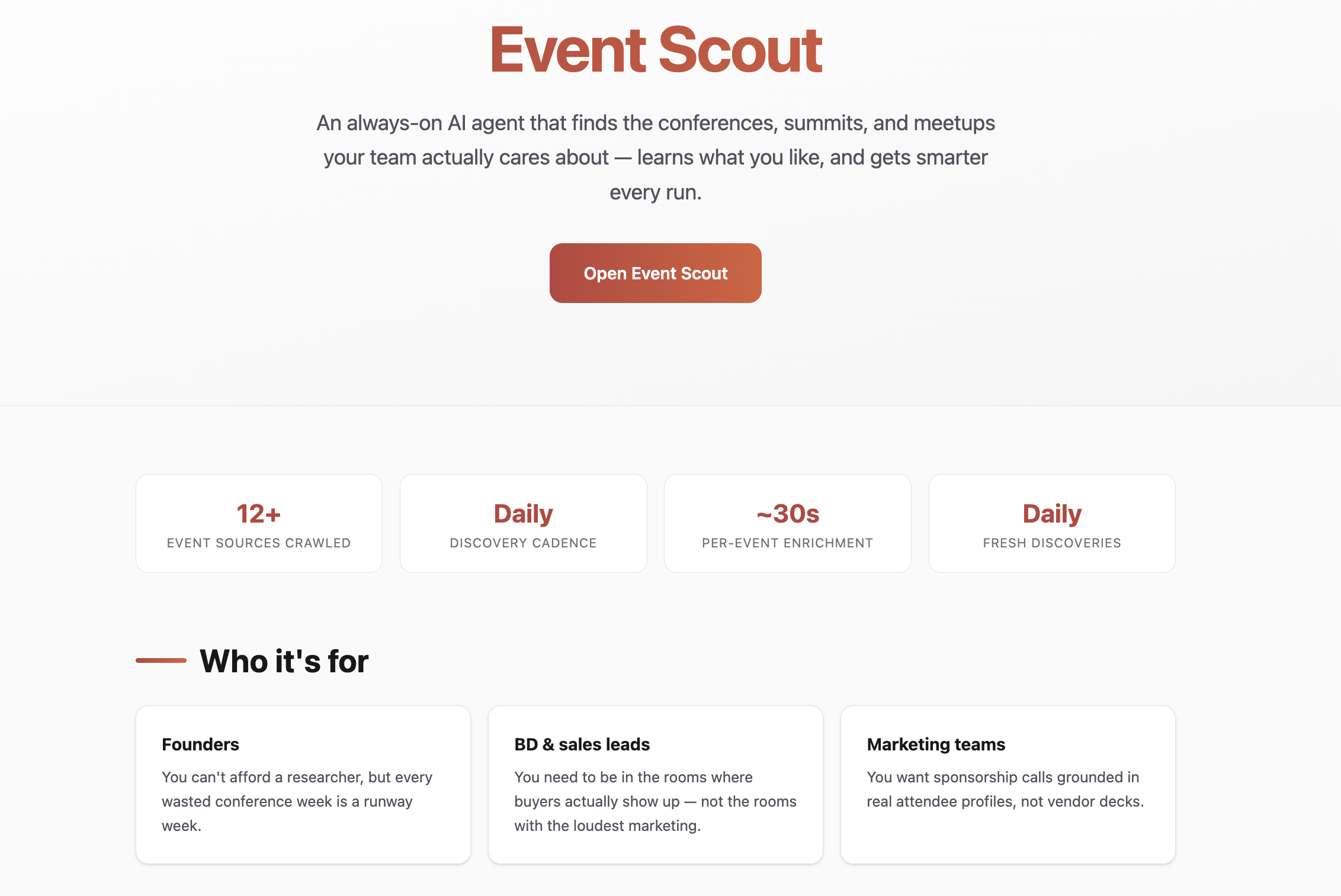 Events Scout
