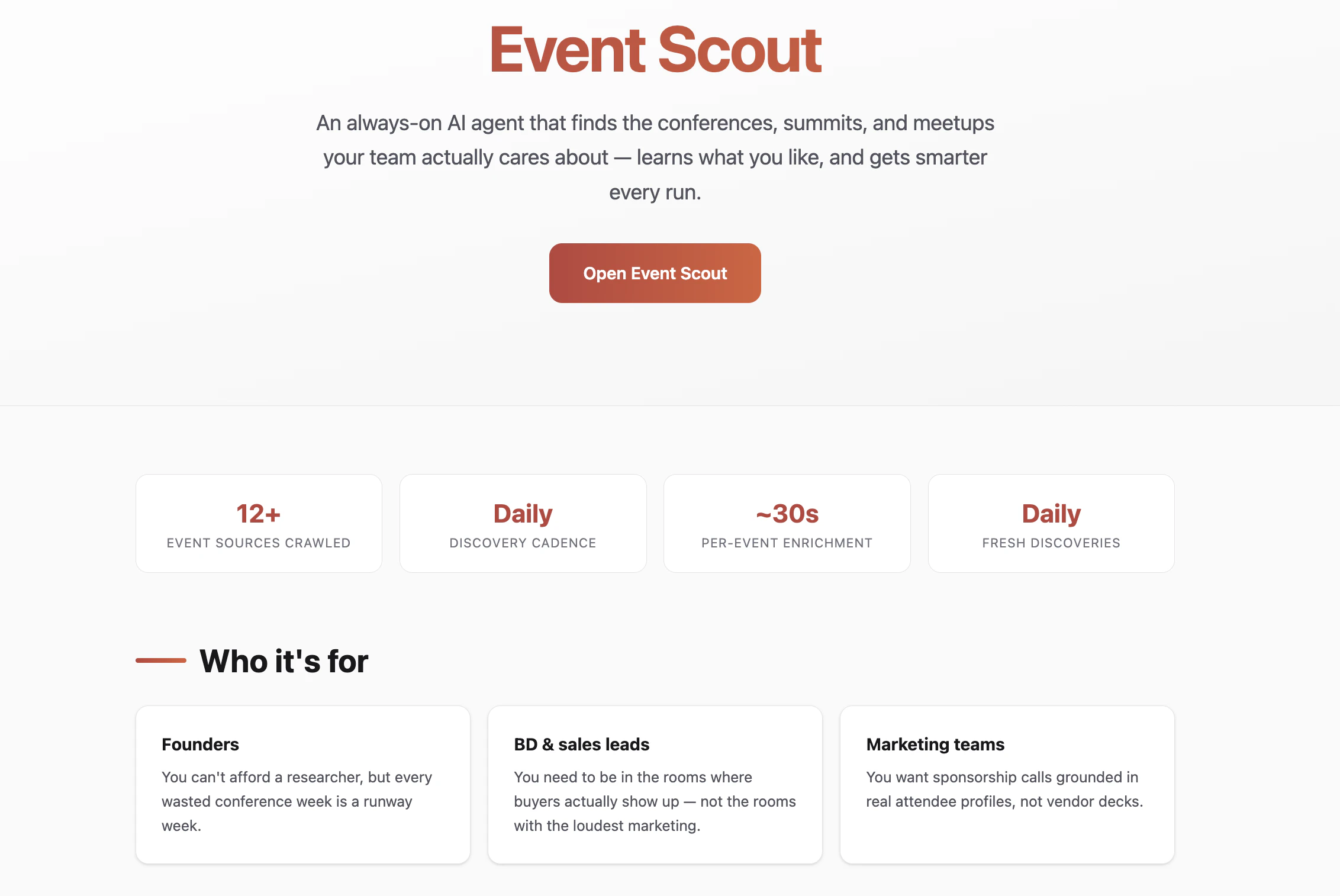 Events Scout