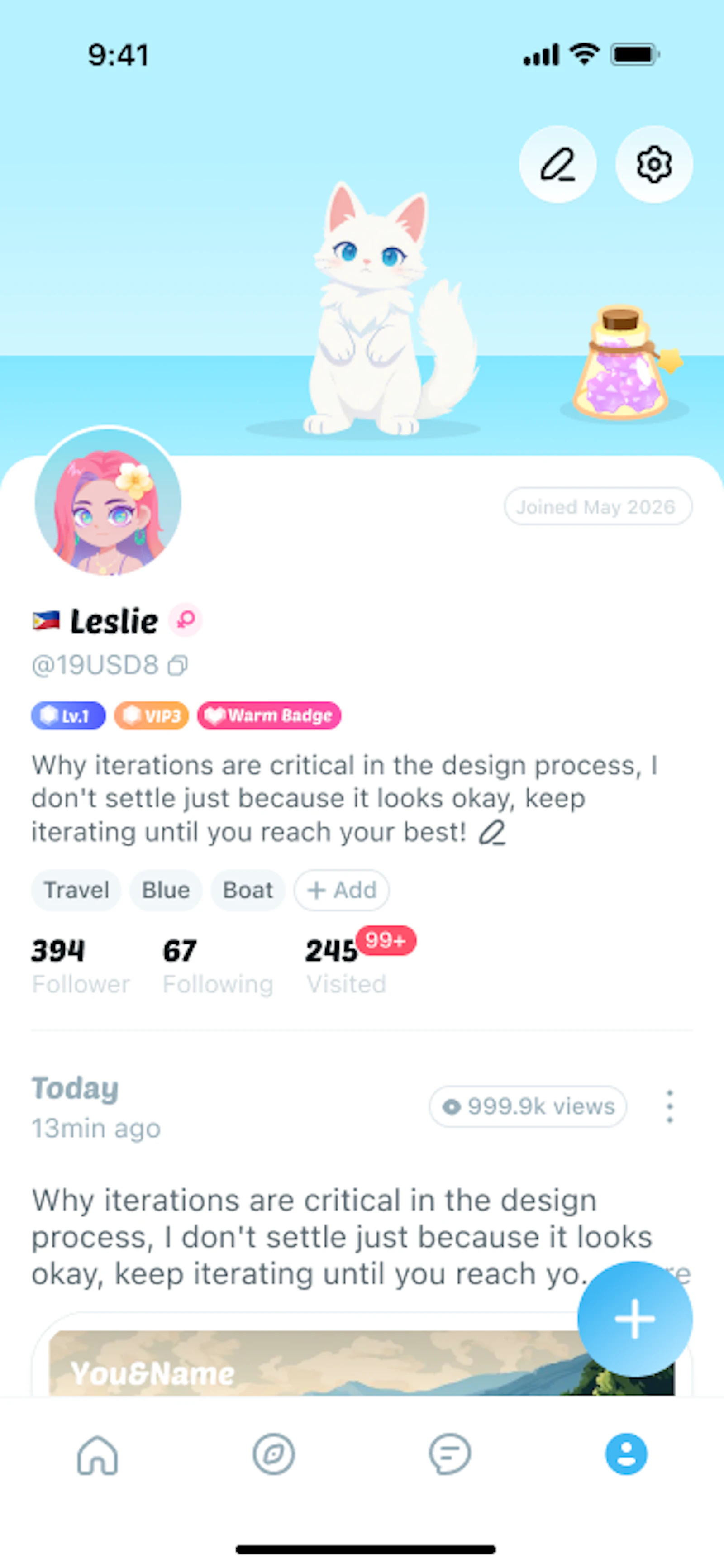 Vela — Meet, Chat & Vibe screenshot 1