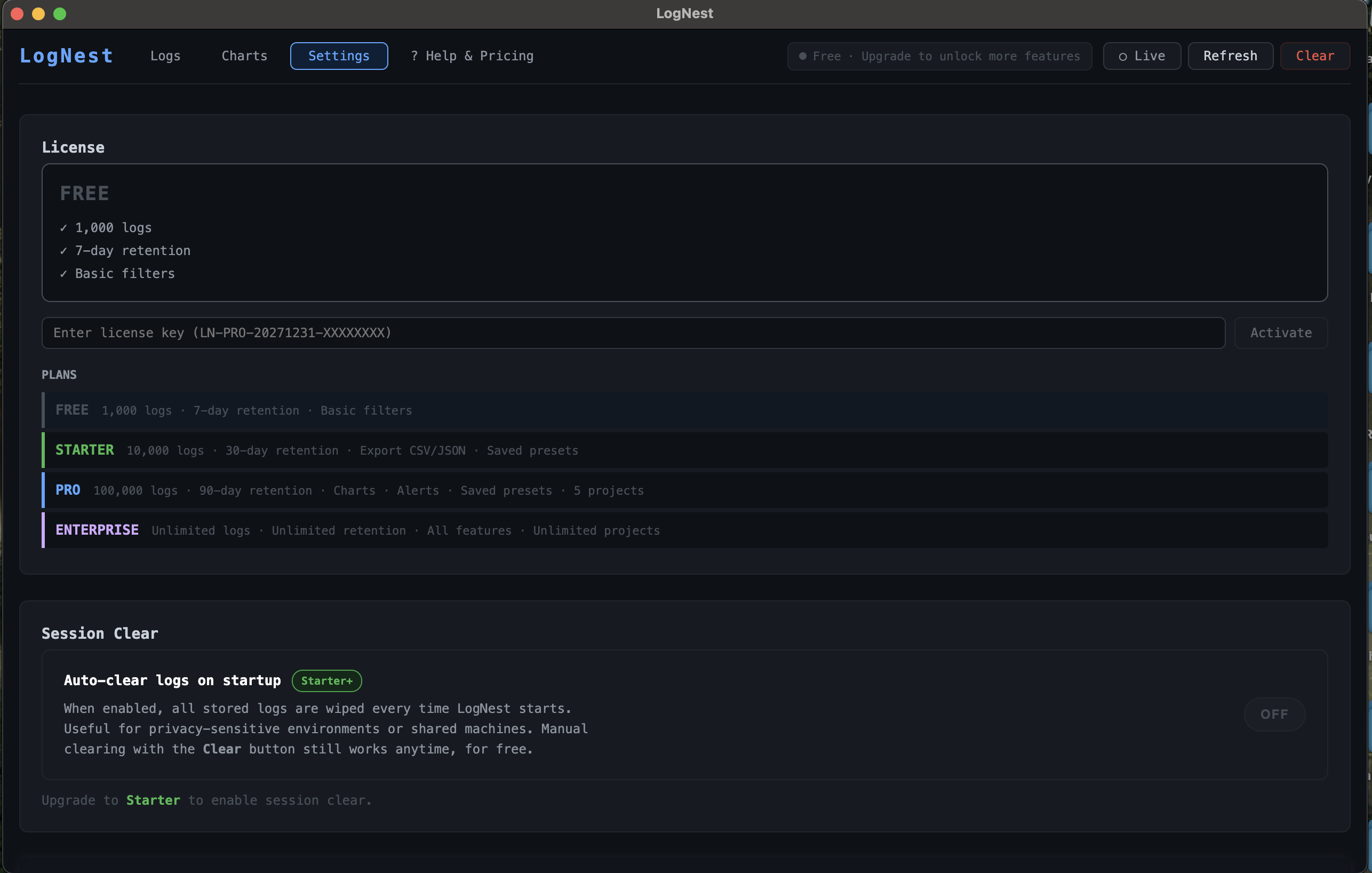 LogNest Local Log Analysis gallery image
