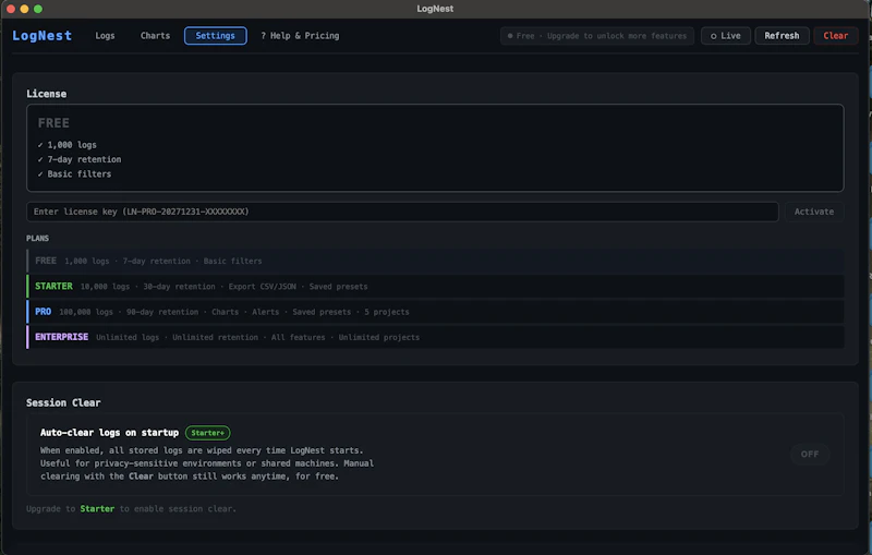 LogNest Local Log Analysis screenshot 4