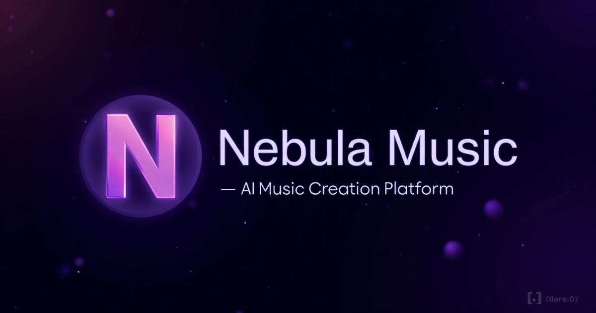 Nebula AI Music - Main product screenshot demonstrating key features and user interface