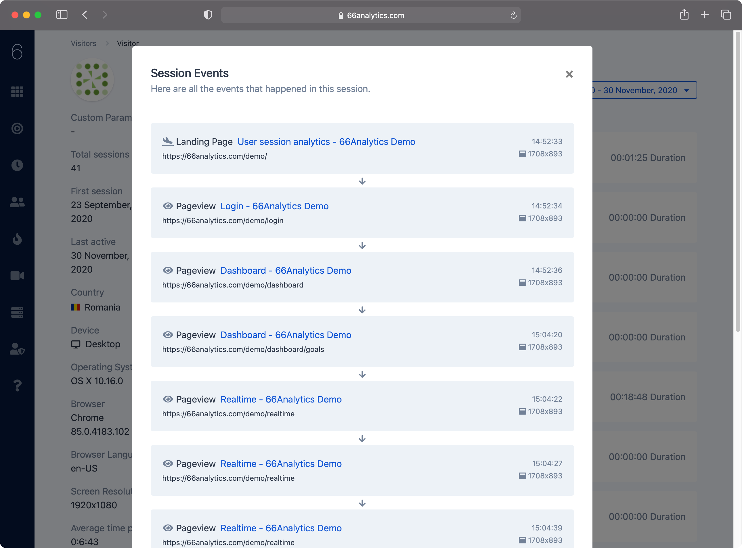 66Analytics gallery image