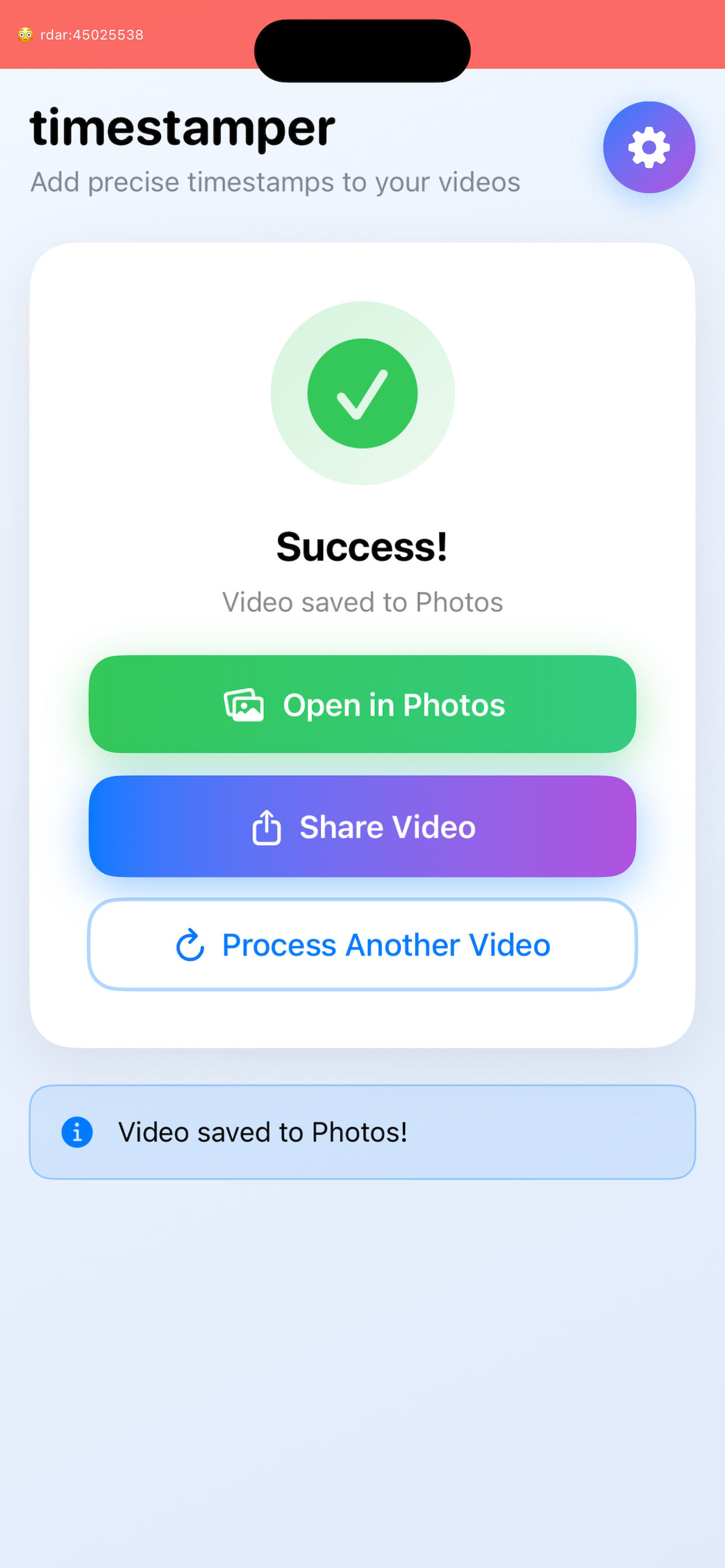 Timestamp adder videos gallery image