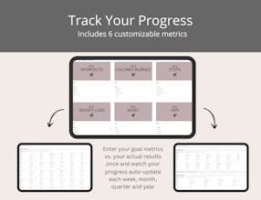 Fitness Tracker Notion Template gallery image