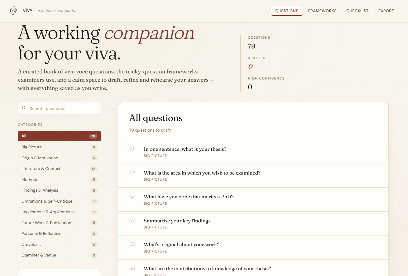 VIVA — A Defence Companion gallery image