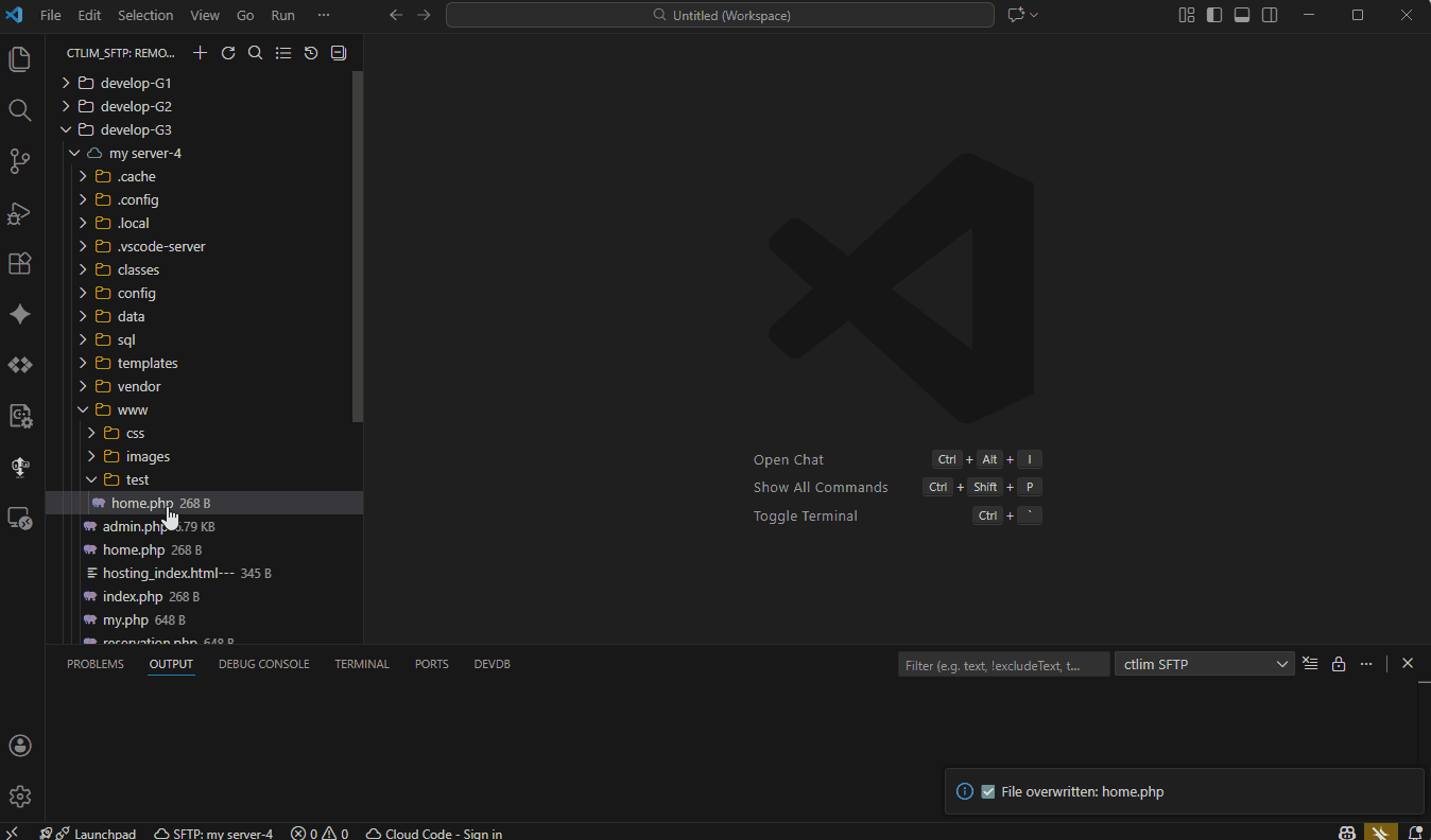 ctlim-SFTP - Screenshot 3 showing product features and functionality
