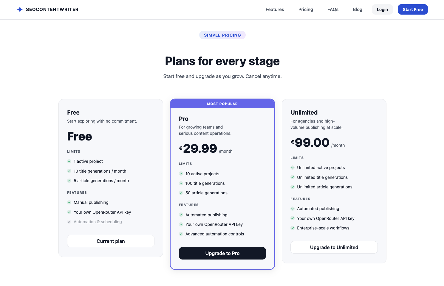 SEOContentWriter.App gallery image