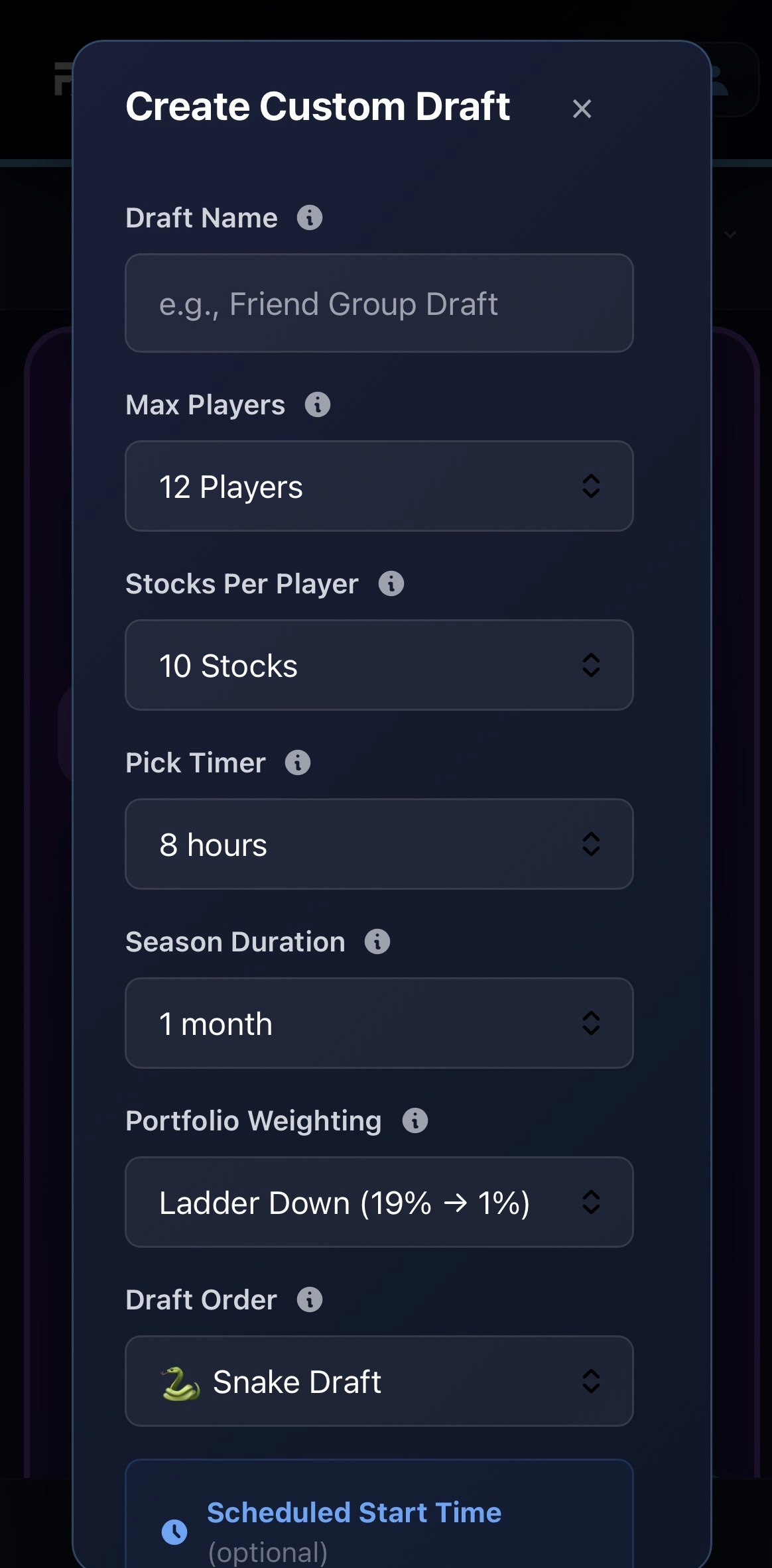 Fantasy Stock League gallery image