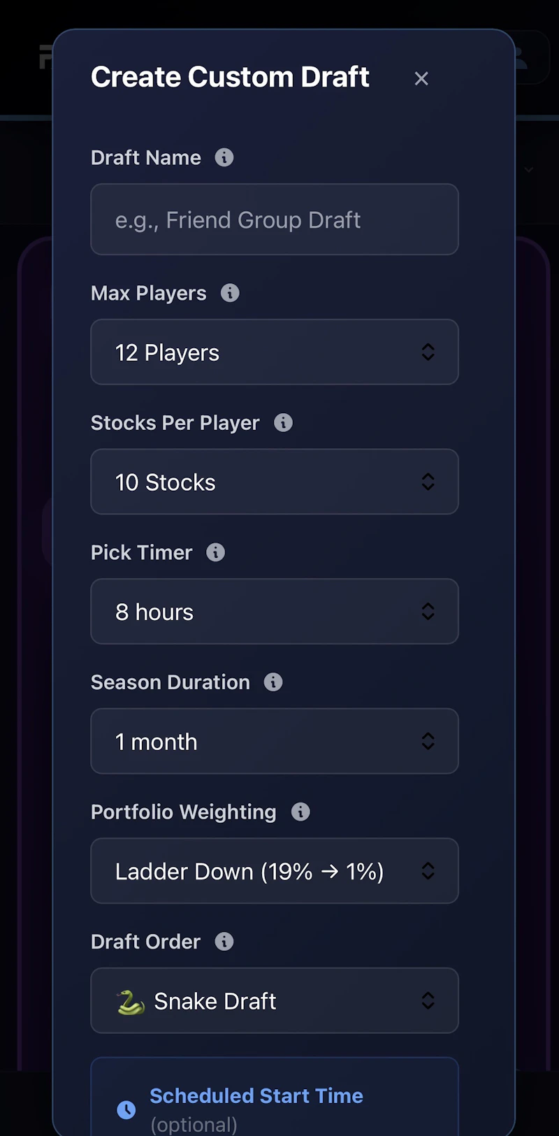 Fantasy Stock League screenshot 2