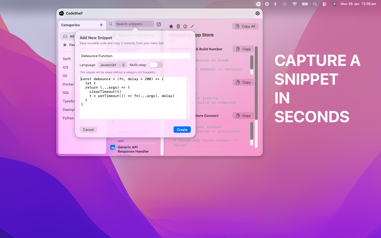 CodeShelf gallery image