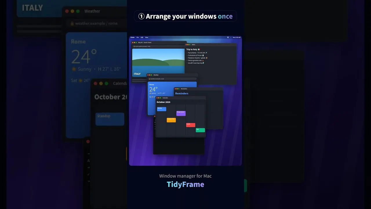TidyFrame gallery image