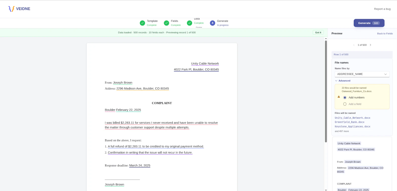 Veidne screenshot 5