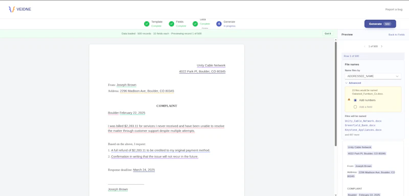 Veidne screenshot 5
