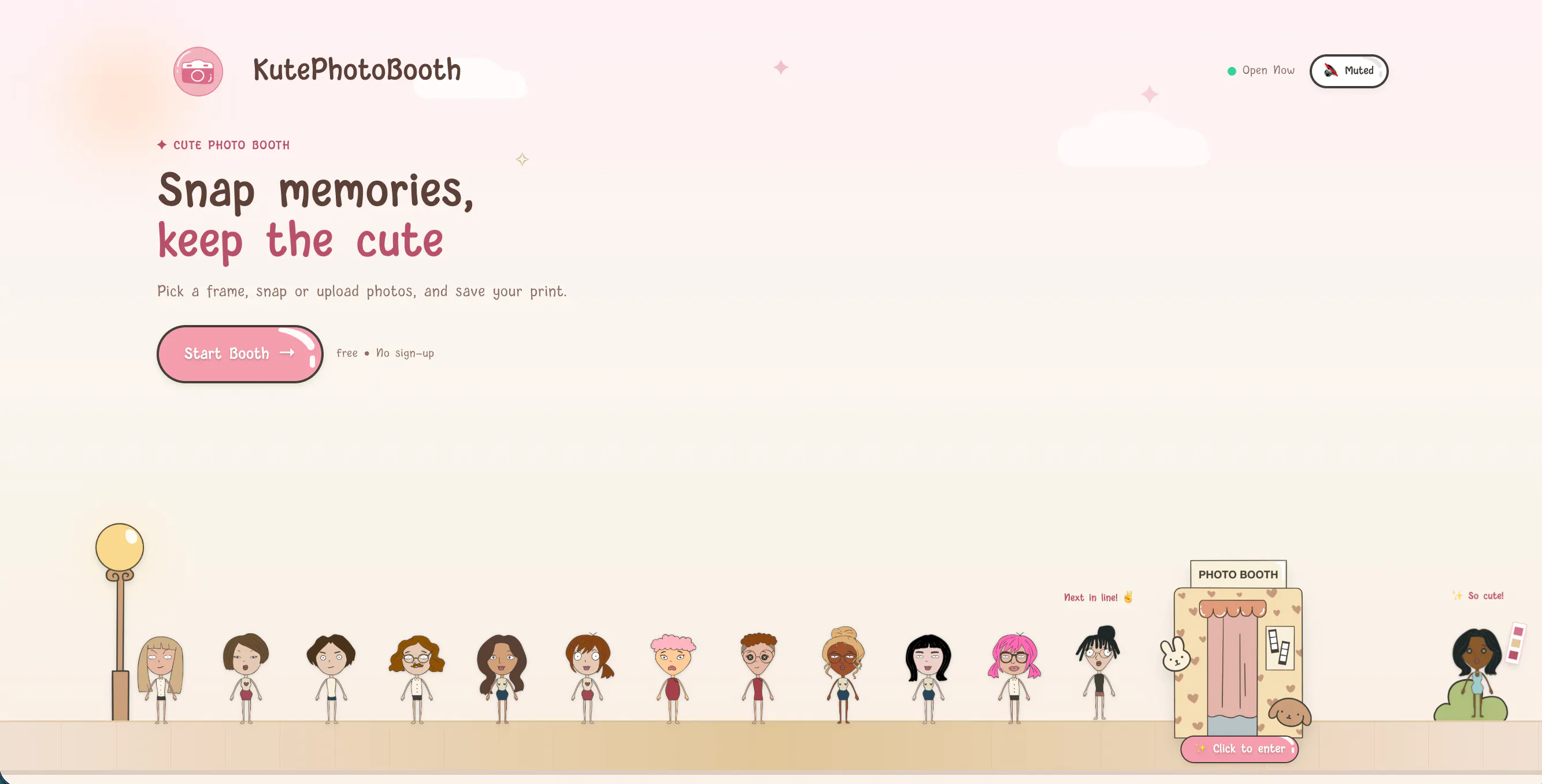 KutePhotoBooth gallery image