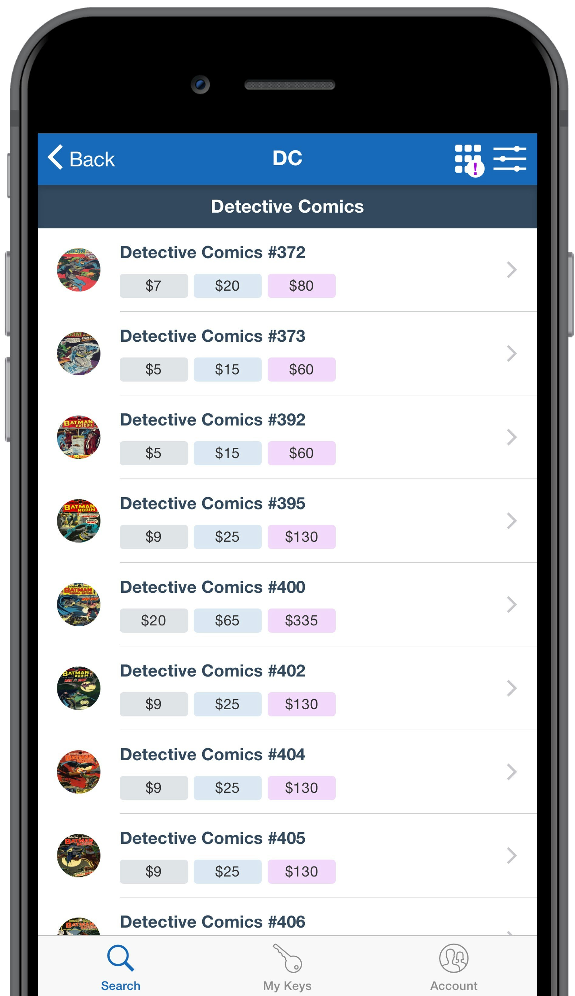 Key Collector Comics gallery image