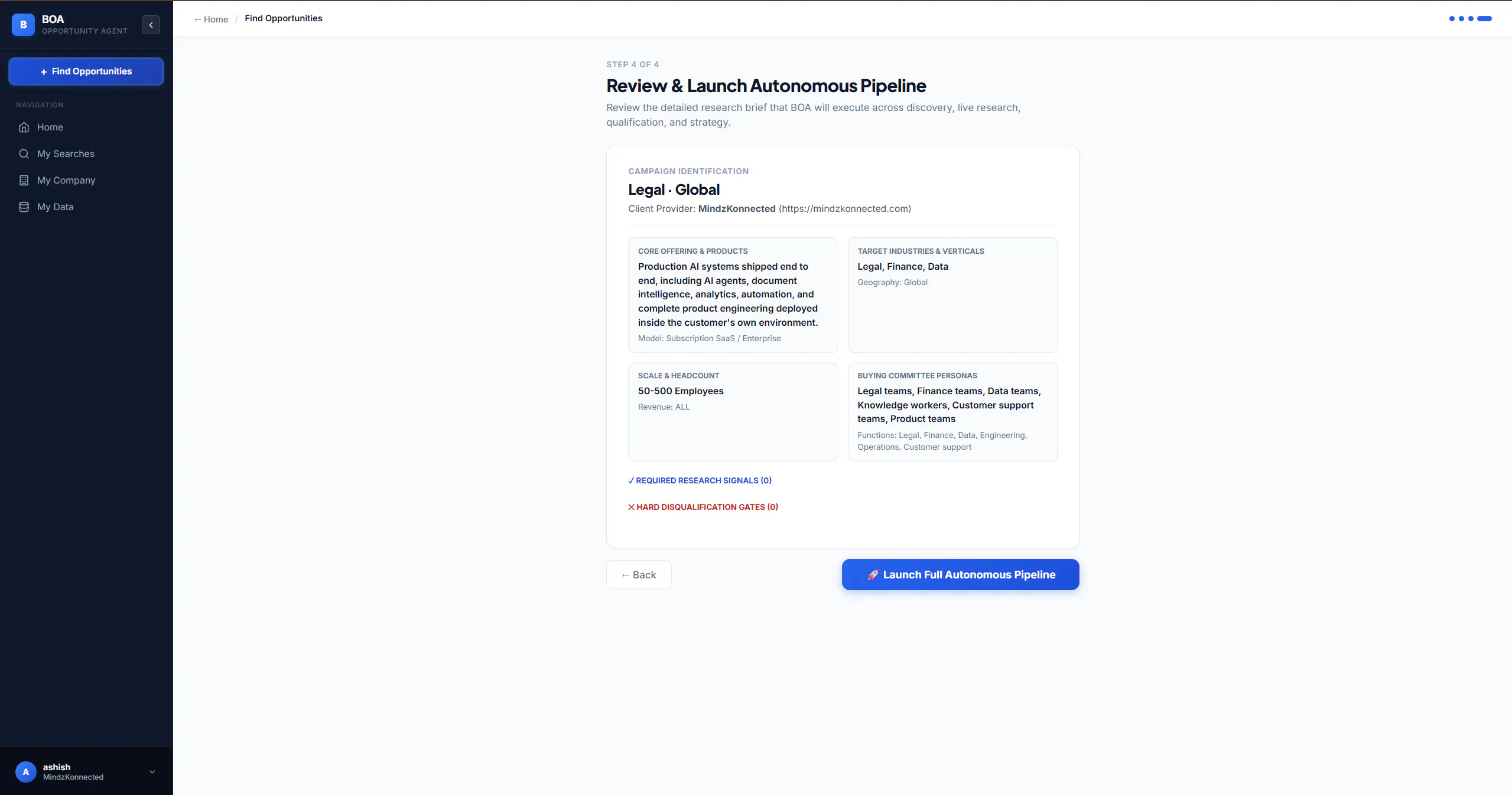 Business Opportunity Agent gallery image