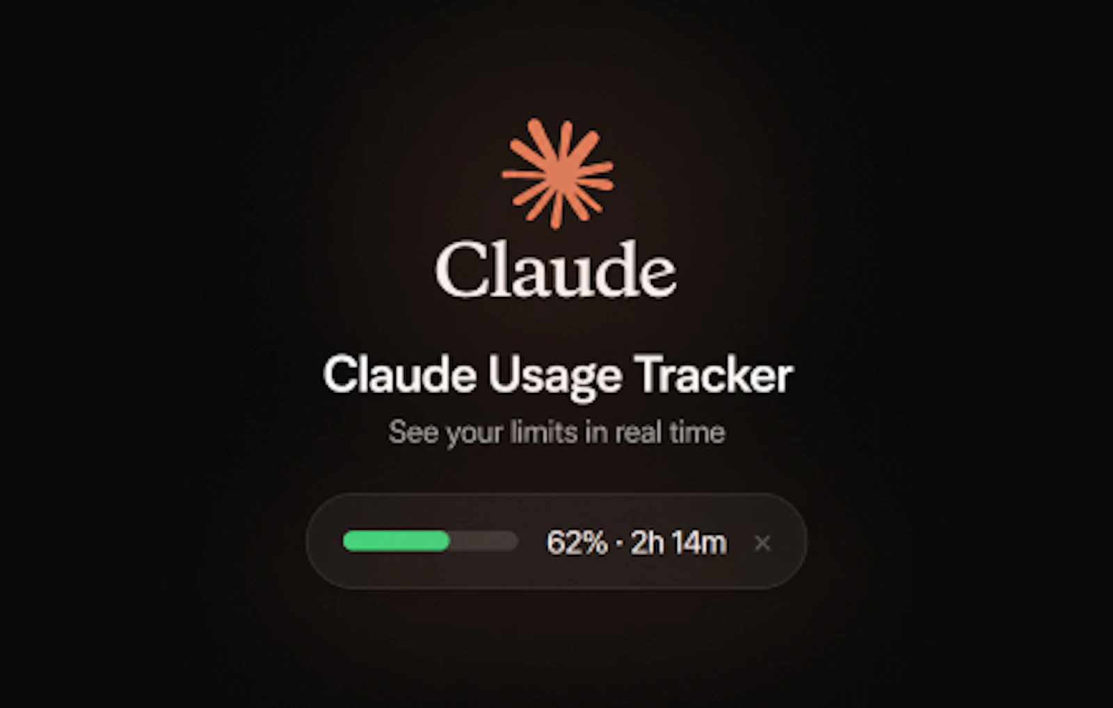Claude Usage Tracker screenshot 1