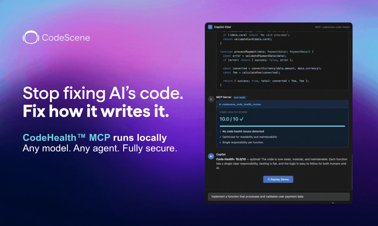 CodeHealth MCP Server by CodeScene screenshot 2