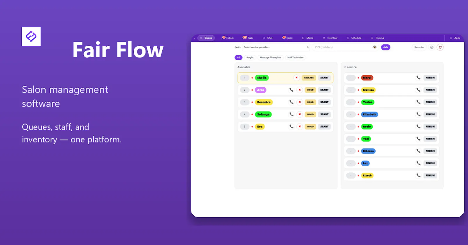 Fair Flow screenshot 1