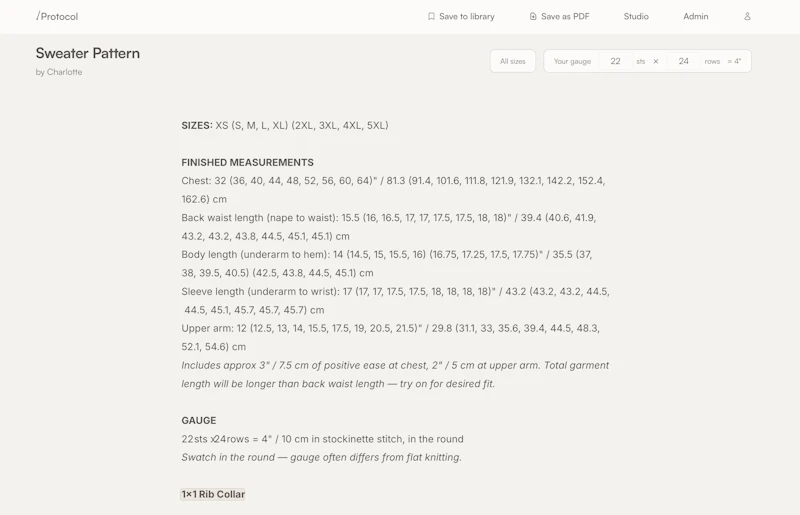 The Knitting Protocol screenshot 3