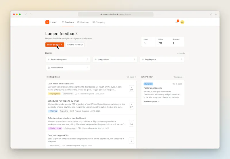 Murmur screenshot 9