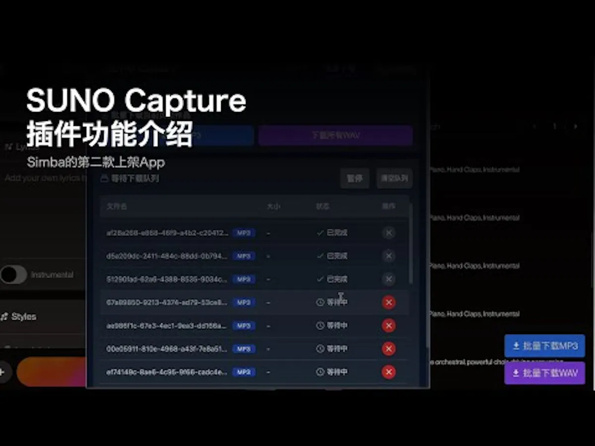 SUNO Capture