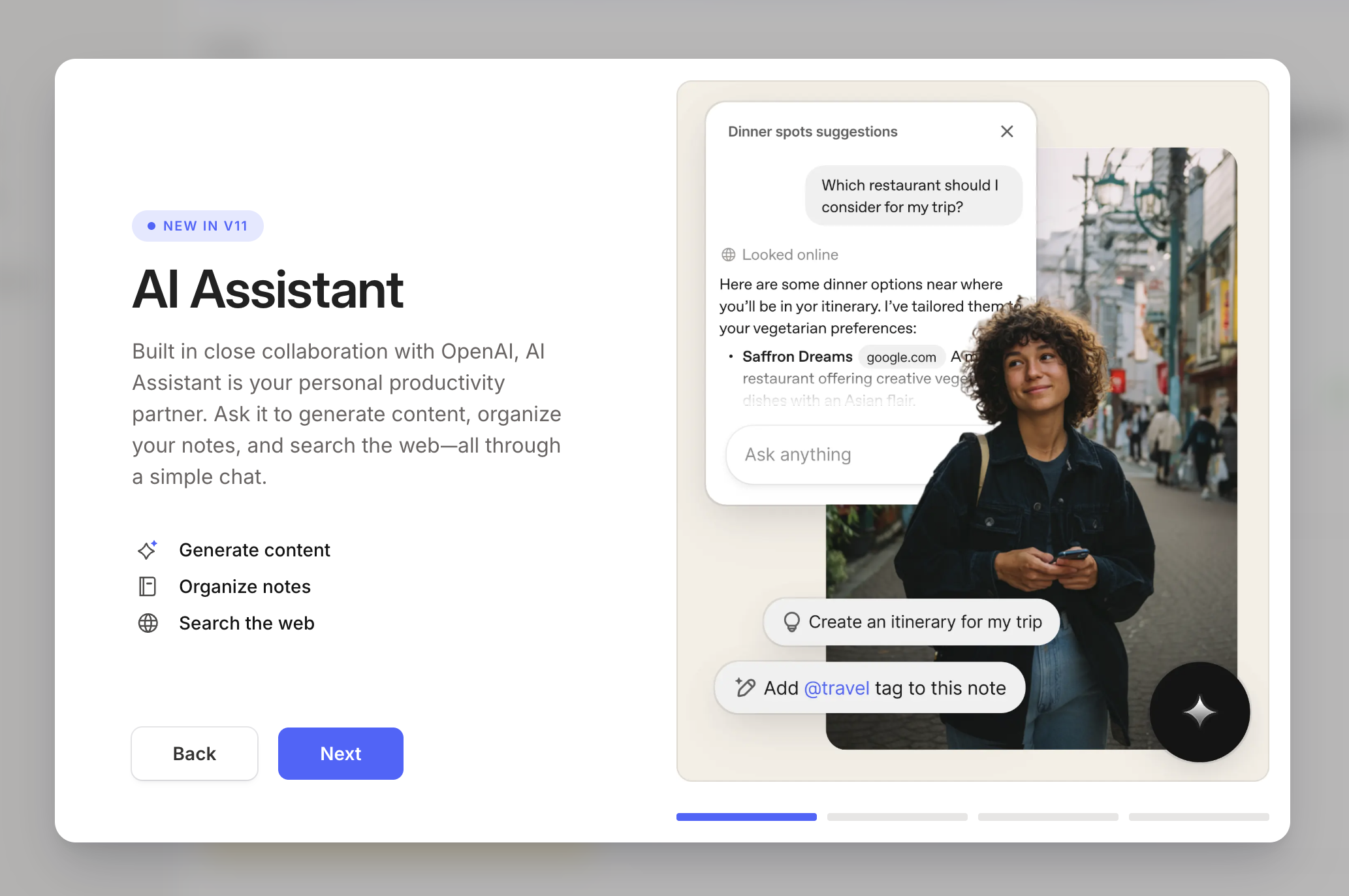 Evernote v11 - Screenshot 2 showing product features and functionality