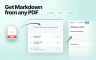 PDF to Markdown