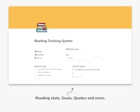 Notion Reading Tracker System media 2