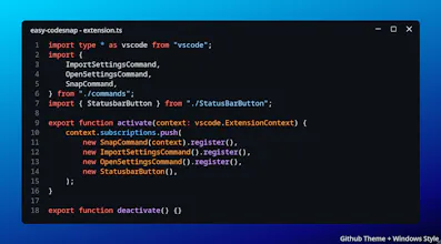 Easy CodeSnap gallery image