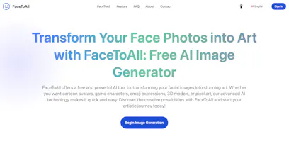 FaceToAll - Face Photos to Art gallery image